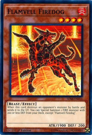 [ UK ] Flamvell Firedog - SDSB-EN016 - Common 1st Edition