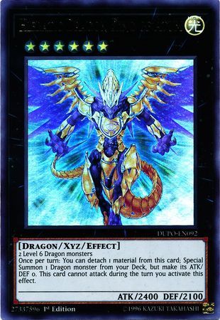 [ UK ] Hieratic Dragon King of Atum - DUPO-EN092 - Ultra Rare 1st Edition