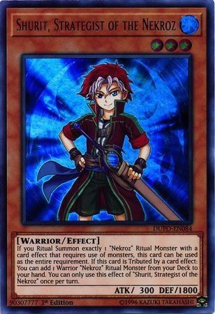 [ UK ] Shurit, Strategist of the Nekroz - DUPO-EN084 - Ultra Rare 1st Edition