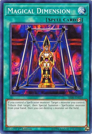 [ UK ] Magical Dimension - SR08-EN031 - Common 1st Edition