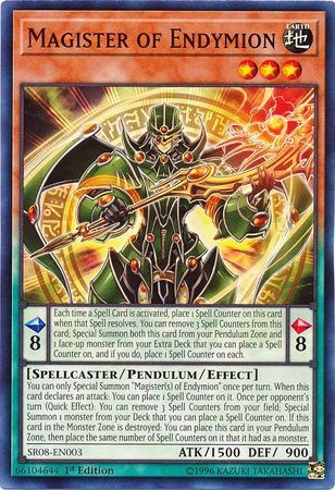 [ UK ] Magister of Endymion - SR08-EN003 - Common 1st Edition