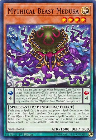 [ UK ] Mythical Beast Medusa - SR08-EN009 - Common 1st Edition