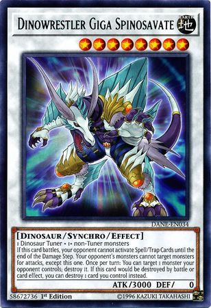 [ UK ] Dinowrestler Giga Spinosavate - DANE-EN034 - Rare 1st Edition