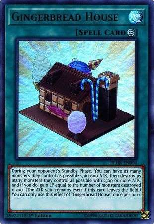 [ UK ] Gingerbread House - BLHR-EN004 - Ultra Rare 1st Edition