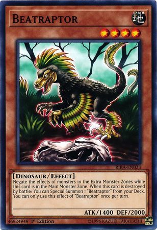 [ UK ] Đồng giá 2K  Beatraptor - RIRA-EN033 - Common 1st Edition