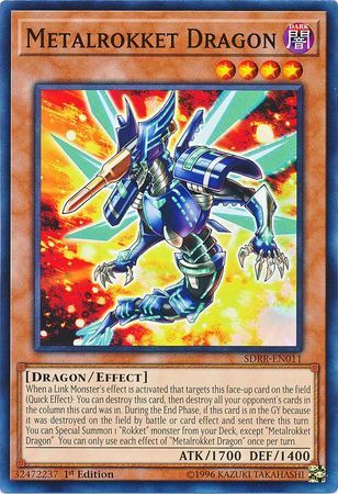 [ UK ] Metalrokket Dragon - SDRR-EN011 - Common 1st Edition