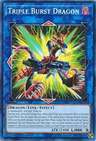 [ UK ] Triple Burst Dragon - SDRR-EN045 - Common 1st Edition