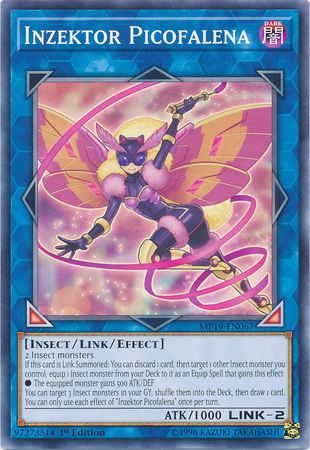 [ UK ]  Inzektor Picofalena - MP19-EN067 - Common 1st Edition