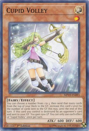 [ UK ] Đồng giá 2K Cupid Volley - MP19-EN093 - Common 1st Edition