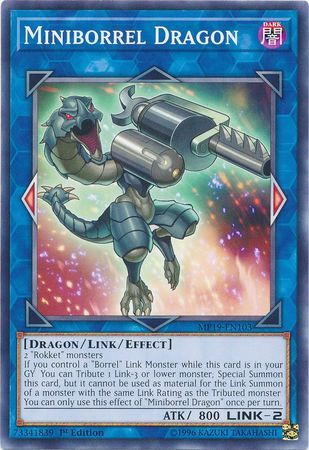 [ UK ] Miniborrel Dragon - MP19-EN103 - Common 1st Edition