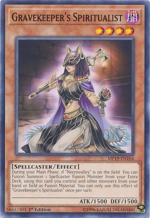 [ UK ] Đồng giá 2K Gravekeeper's Spiritualist - MP19-EN164 - Common 1st Edition