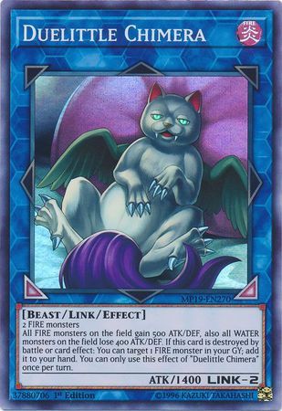 [ UK ] Duelittle Chimera - MP19-EN270 - Super Rare 1st Edition