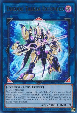 [ UK ] Đồng giá 10K Decode Talker Extended - DUDE-EN024 - Ultra Rare 1st Edition