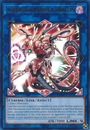 [ UK ] Topologic Bomber Dragon - DUDE-EN025 - Ultra Rare 1st Edition