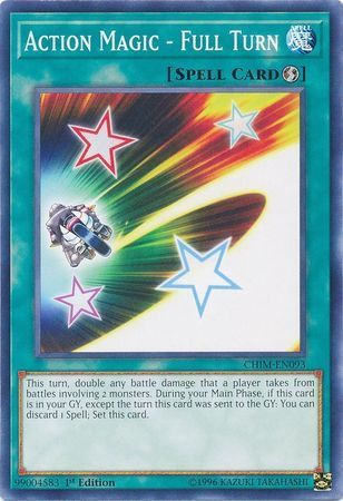 [ UK ] Action Magic - Full Turn - CHIM-EN093 - Common 1st Edition