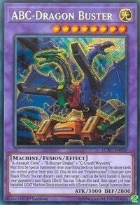 [ US ] ABC-Dragon Buster - LCKC-EN059 - Secret Rare 1st Edition