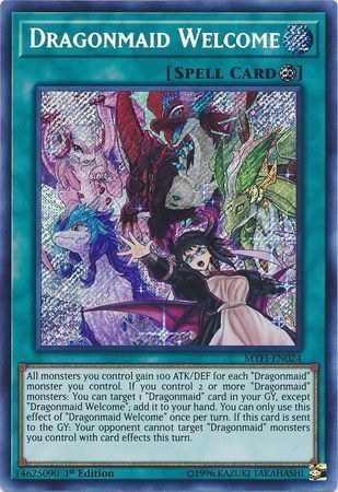 [ UK ] Dragonmaid Welcome - MYFI-EN024 - Secret Rare 1st Edition