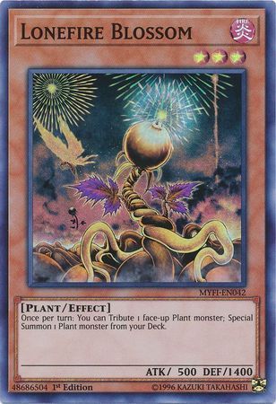 [ US ] Lonefire Blossom - MYFI-EN042 - Super Rare 1st Edition