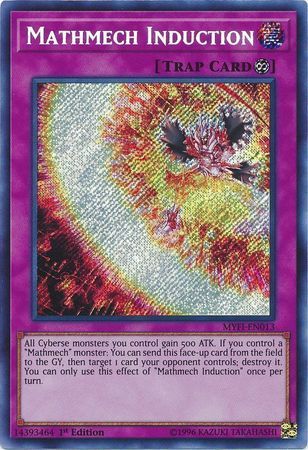 [ UK ] Mathmech Induction - MYFI-EN013 - Secret Rare 1st Edition