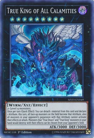 [ UK ] True King of All Calamities - MYFI-EN049 - Super Rare 1st Edition