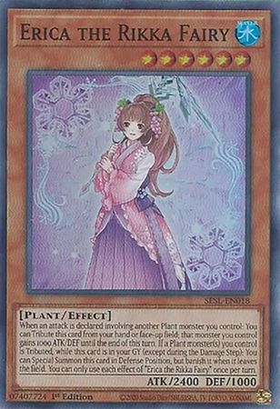 [ UK ] Erica the Rikka Fairy - SESL-EN018 - Super Rare 1st Edition