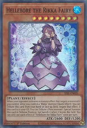 [ UK ] Hellebore the Rikka Fairy - SESL-EN020 - Super Rare 1st Edition