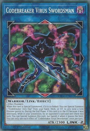 [ UK ] Codebreaker Virus Swordsman - ETCO-EN052 - Common 1st Edition