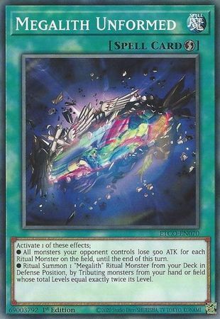 [ UK ] Megalith Unformed - ETCO-EN070 - Common 1st Edition