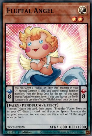 [ UK ] Fluffal Angel - TOCH-EN020 - Super Rare 1st Edition