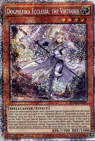 [ UK ] Dogmatika Ecclesia, the Virtuous - ROTD-EN005 - Starlight Rare 1st Edition