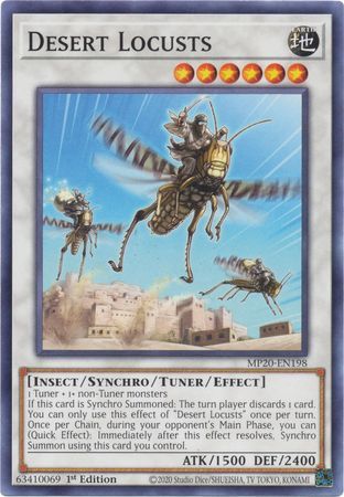 [ US ] Đồng giá 2K Desert Locusts - MP20-EN198 - Common 1st Edition