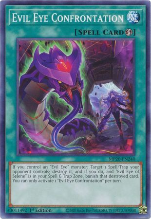 [ US ] Evil Eye Confrontation - MP20-EN240 - Common 1st Edition