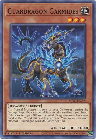 [ US ] Đồng giá 2K Guardragon Garmides - MP20-EN009 - Common 1st Edition