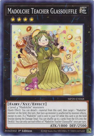 [ US ] Madolche Teacher Glassouffle - MP20-EN068 - Common 1st Edition