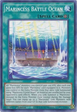 [ US ] Marincess Battle Ocean - MP20-EN181 - Common 1st Edition