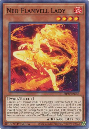 [ UK ] Neo Flamvell Lady - MP20-EN056 - Common 1st Edition