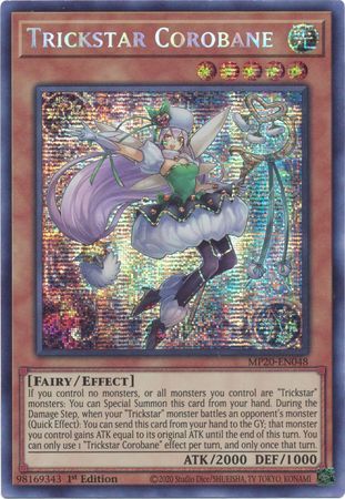 [ US ] Trickstar Corobane - MP20-EN048 - Prismatic Secret Rare 1st Edition