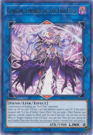 [ US ] Gorgon, Empress of the Evil Eyed - MP20-EN177 - Rare 1st Edition