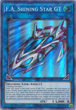 [ US ] Đồng giá 10K F.A. Shining Star GT - MP20-EN144 - Super Rare 1st Edition