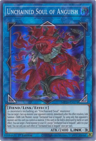 [ US ] Unchained Soul of Anguish - MP20-EN174 - Super Rare 1st Edition