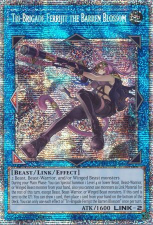 [ UK ] Tri-Brigade Ferrijit the Barren Blossom - PHRA-EN046 - Starlight Rare 1st Edition