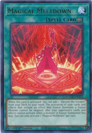 [ US ] Magical Meltdown - MAGO-EN152 - Rare 1st Edition