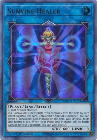 [ UK ] Sunvine Healer - GFTP-EN023 - Ultra Rare 1st Edition