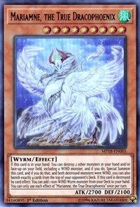 [ UK ] Mariamne, the True Dracophoenix - MP18-EN005 - Ultra Rare 1st Edition