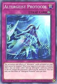 [ UK ] Altergeist Protocol - MP18-EN151 - Super Rare 1st Edition