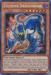 [ UK ] Thunder Dragonroar - MP19-EN169 - Primastic Secret Rare