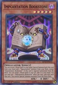 [ UK ] Impcantation Bookstone - MP19-EN172 - Super Rare 1st Edition