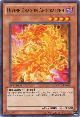 [ US ] Đồng giá 2K Divine Dragon Apocralyph - ORCS-EN036 - Common 1st Edition