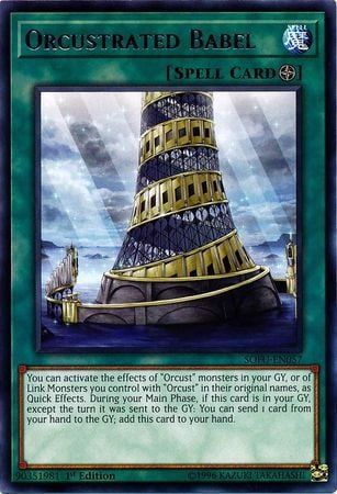 [ UK ] Orcustrated Babel - SOFU-EN057 - Rare 1st Edition