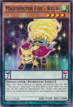 [ UK ] Majespecter Fox - Kyubi - DOCS-EN028 - Common 1st Edition
